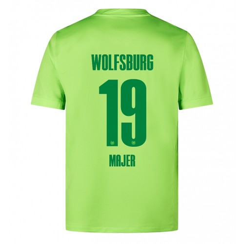 Dres Wolfsburg Lovro Majer #19 Domaci 2024-25 Kratak Rukav